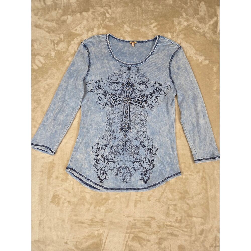 Reba Blue Top